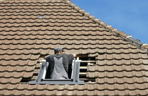 Pose de velux - Les Rairies